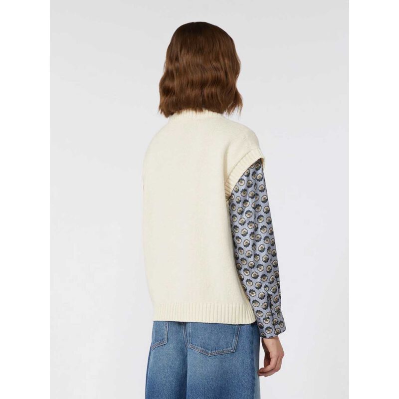 Weekend Max Mara Crusca Knitted Vest image number 1